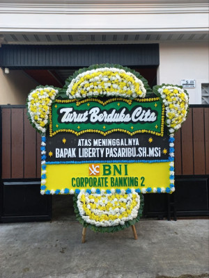 Papan Bunga Duka di Kacepit