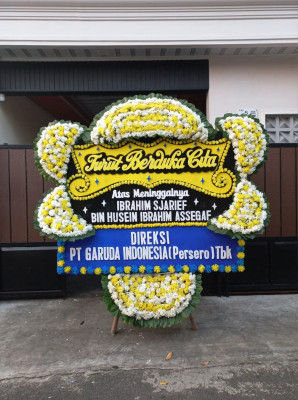 Papan Bunga Duka di Kacepit